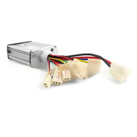 Contrôleur de moteur à balais 36V 1000W, unité de contrôle de vitesse double tension compatible 48V pour kit de conversion de vélo électrique à transmission par chaîne