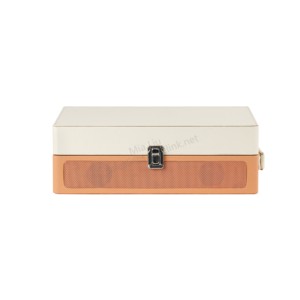 Giáng Sinh Quà Tặng Giá Cả Phải Chăng Cổ Điển Vali Bàn xoay 3 Tốc Độ Bt Hi-Fi Stereo Lp Vinyl Máy Ghi Âm Với Được Xây Dựng Trong Pin - Product Image 3