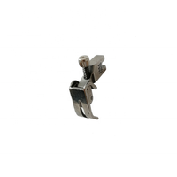 Pied presseur antifriction industriel en aluminium usiné CNC de type brochage pour machines à coudre et pièces de machines à confection