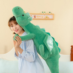 Adorable Peluche Dinosaure Géante pour Enfants, Coussin Long, Cadeau Idéal, Doux Jouet en Peluche Dragon Volant du Ciel pour Enfants - Product Image 3
