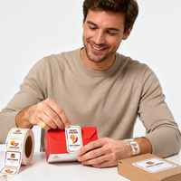 Etiquetas Adhesivas Personalizadas para Jugos de Frutas y Verduras, Resistentes al Agua, a los Rayos UV y al Aceite, Ecológicas y Duraderas