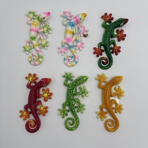 Recuerdo de Pascua de <span class=keywords><strong>Tenerife</strong></span>, España, de Resina Personalizada de Fábrica, Animal Colorido, Salamandra, Búho, Gecko, Lagarto, Forma Irregular, Impresión para Refrigerador - Product Image 2