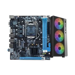 Carte mère H61 LGA1155 DDR3 double canal pour PC de jeu, interface VGA, compatible processeurs I3 I5 I7, PC Gaming DDR3 H61 D - Product Image 1