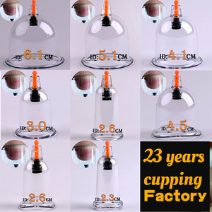 9 Tazas de Ventosas Desechables de Plástico para Terapia de Succión al Vacío, Masaje y Hijama, Tamaño 1000, MIX, para la Salud Corporal - Product Image 6