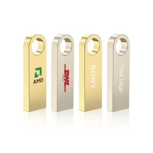 Lucu pernikahan USB 3.0 Flash Drive 2GB 8G massal murah casing plastik gantungan kunci tongkat kayu dengan kotak Logo usb-stick