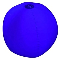 Lumière gonflable extérieure à télécommande de boule de PVC de la plage LED de partie