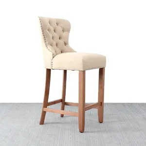 CX customized bar furniture high barstools kitchen modern stool bar chairs soft stool high chair for bar