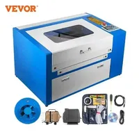 SIHAO EU STOCKSIHAO 3050 50W Machine de découpe et gravure laser CO2 avec tube, port USB, routeur CNC, certifiée CE, Ruida Special