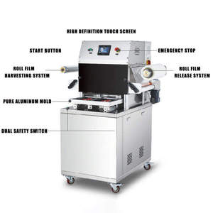 เครื่องบรรจุภัณฑ์แบบสุญญากาศอัตโนมัติเต็มรูปแบบ DZ370Z 0.9KW 0.1Mpa 330MM แบบแนวตั้ง ใช้ลมอัด สำหรับกระดาษ ใช้งานง่าย - Product Image 3