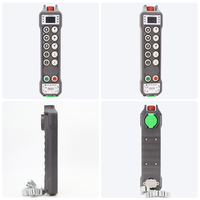 Control Remoto Inalámbrico Industrial de Doble Velocidad con 10 Botones y Sistema de Gestión por Huella Dactilar para 100 Personas para Grúa EOT