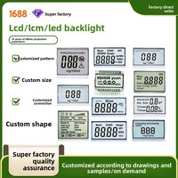 Écran numérique LCD monochrome noir et blanc de type TN de 1,5 pouce de qualité supérieure 2026 pour testeur d'alcoolémie