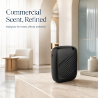 Diffuseur d'arômes mural à marque privée 400 ml, machine à parfum sans eau, logo personnalisé, couleur et emballage, pour 500-1000m³, avec minuterie hebdomadaire