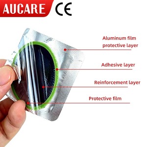 AUCARE Patchs de réparation de pneus à froid haute résistance 30-75mm et <span class=keywords><strong>kit</strong></span> de réparation en caoutchouc pour ateliers de réparation automobile commerciaux - Product Image 6