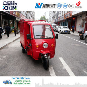 Tricycle électrique de fret à 3 roues fabriqué en Chine |   Tricycle de livraison de nourriture <span class=keywords><strong>express</strong></span> à forte charge pour OEM/ODM - Product Image 4