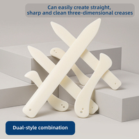 Couteau d'origami artisanal JP ABS pour la découpe de papier et la création de motifs d'os de vache