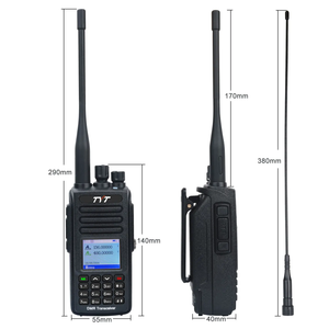 วิทยุสื่อสาร TYT MD-UV390 DMR UHF VHF สองย่านความถี่ 10 วัตต์ IP67 AES GPS แบบพกพา ระยะไกล 10 กม. - Product Image 3