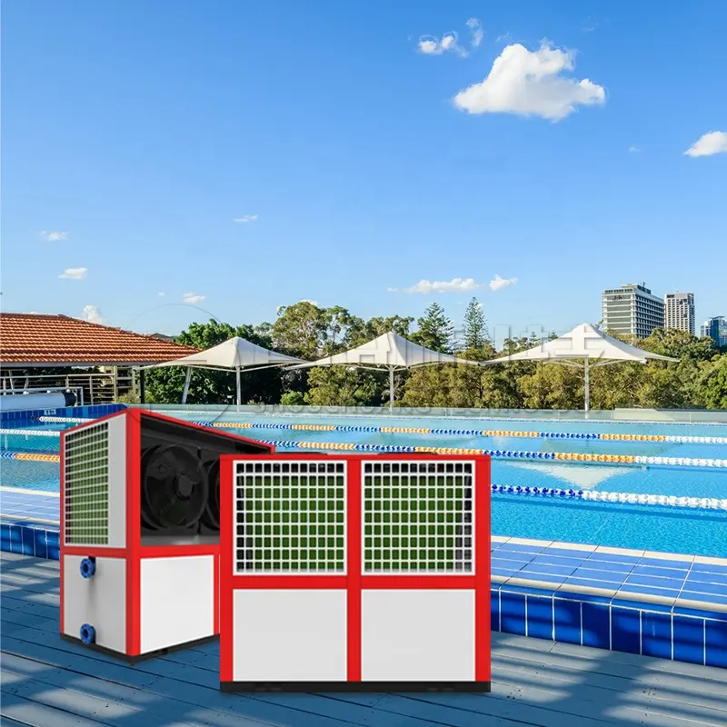 61K BTU Smart Air Soure Swimming Pool Heat Pump Pool Spa Heater Above Ground Inground