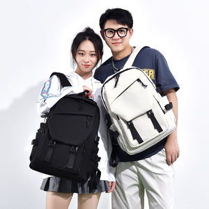 Simple décontracté à la mode sac d'école réduisant la charge grande capacité multicolore Oxford sac à dos pour ordinateur étanche pour étudiant - Product Image 3