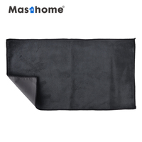Chiffon de nettoyage en microfibre 30x40cm 1100 200GSM pour voiture, serviette de séchage pour mécanicien, livraison rapide
