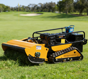Tondeuse à fléaux industrielle télécommandée sans fil avec moteur sans balais, largeur de coupe de 80 cm, conception de chenilles tout-terrain - Product Image 4