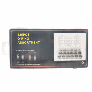 125pc <strong>Rubber</strong> Ring Groups for Automotive Air Conditioning Compressor <strong>Seals</strong> Essential Automotive <strong>Parts</strong> - Product Image 2