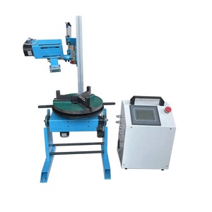 Table de positionnement rotative pour soudage BWJ-10-30-50, spécialisée dans la production, haute capacité de charge 50 kg, moteur 120 W, pour soudage rotatif. - Product Image 1