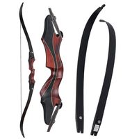 Accessoires de tir à l'arc personnalisés en usine OEM Manche d'arc Tir à l'arc en bois Chasse Recurve Bow Riser