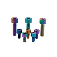 Vis Torx en titane GR5 pour culasse, vis à douille Allen en titane pour modification de moto et de vélo de course, taille personnalisée