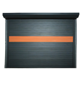Portes à enroulement en aluminium durables personnalisées avec protection contre le vent et prévention des incendies <span class=keywords><strong>Porte</strong></span> à enroulement silencieuse - Product Image 1
