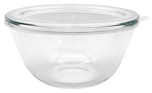 OEM-Hersteller Großhandel Hochborosilikatglas Küchen-Salatschüssel mit Deckel Runde Luftdichte Umweltfreundliche Aufbewahrungsbox - Product Image 6