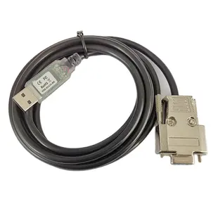 Caratar FactoryUSB כדי סידורי מתאם כבל עם RS232 DB9 זכר יציאת FTDI שבבים תומך Windows 10 8 7 ו-mac לינוקס-4 רגליים