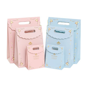 High Quality Professional Design pink Small Paper <strong>Bags</strong> Doorgift Wedding <strong>Sweets</strong> Gift <strong>Bag</strong> for <strong>Party</strong> - Product Image 4