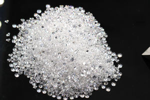 1000pcs 진공 가방 CZ 돌/AAA 라운드 브릴리언트 컷 cz 다이아몬드/왁스 주조 인도 큐빅 지르코니아 쥬얼리 목걸이 세트 - Product Image 3