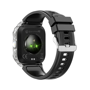 Jam Tangan Pintar 2025 Pelacak Kebugaran Android Oksigen Darah Tekanan Darah Layar Persegi 1,83 inci Tahan Air 3 ATM GPS Kompas - Product Image 6