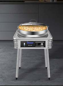 เครื่องทำความร้อนไฟฟ้าอเนกประสงค์ขนาดใหญ่เชิงพาณิชย์ สแตนเลส 0-300 องศา ℃   สเต็ก, พิซซ่า, กระทะทำแพนเค้ก - Product Image 2