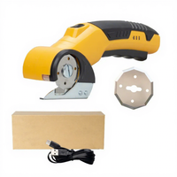Petites ciseaux électriques sans fil à moteur sans balais au lithium, lames en acier inoxydable, machine de coupe rapide, DIY, tissus multi-usages
