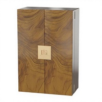 Boîte cadeau haut de gamme exquise avec laminage mat pour spiritueux de luxe et bouteilles premium