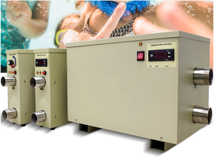 Bể bơi thiết bị 18kw 24kW 36kw 48kw 60kw xách tay điện Spa hồ bơi Máy nước nóng cho hồ bơi - Product Image 6