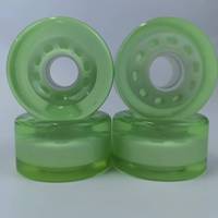 YSMLE Offre Spéciale 65X35MM Roues Haute Élastique PU Roues Peut être Personnalisé Logo Quad Skate Roues