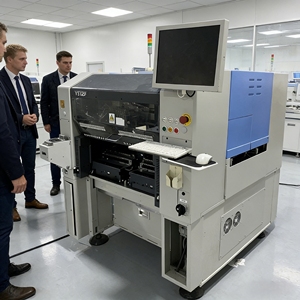 Equipo de Ensamblaje SMT Compacto Yamaha YG12, Colocador de Componentes Versátil para la Industria Automotriz y Fabricación de LED - Product Image 2