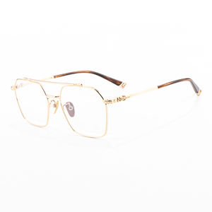 <span class=keywords><strong>แว่น</strong></span>ตาแฟชั่นทรงหกเหลี่ยม <span class=keywords><strong>ดี</strong></span>ไซน์สวยงาม คุณภาพ<span class=keywords><strong>ดี</strong></span>จากกวางตุ้ง สำหรับผู้ชายและผู้หญิง เหมาะสำหรับงานปาร์ตี้  พร้อมเลนส์ออพติคอล  ตกแต่งด้วยลวดลายสวยงาม - Product Image 2