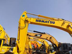 High Quality Used Komatsu Excavators PC360-7 and PC300/<b>350</b>/400 Series Japan Core Including Motor Engine on Sale - Product Image 3