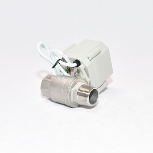 Vanne électrique TONHE 2 voies à passage complet en acier inoxydable pour compresseur d'air avec filetages intérieur et extérieur - Product Image 2