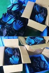 Guantes de Silicona para Eliminar el <span class=keywords><strong>Pelo</strong></span> de Mascotas, Guante de Aseo para Mascotas, Guantes para Mascotas, <span class=keywords><strong>Cepillo</strong></span> para Eliminar el <span class=keywords><strong>Pelo</strong></span> Suelto - Product Image 6
