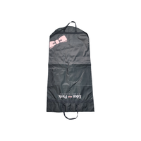 Long sac de rangement de vêtements Oxford de luxe personnalisé anti-poussière pliable portable respirant housse de vêtements pour robe de mariée voyage
