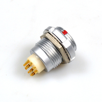 Conector Circular Hembra de Alta Calidad ECG Serie 1B de 2, 3, 4, 5, 6, 7, 8, 10, 14 y 16 Pines