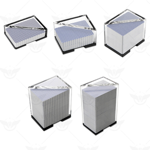 YH Contenitore per Carte Usate da Casinò di Alta Qualità, <span class=keywords><strong>Vassoio</strong></span> Porta Carte in Acrilico per 2/4/6/8 Mazzi - Product Image 1
