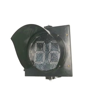 ไฟจราจร LED แบบจอแสดงผล 2 หลัก พร้อมตัวนับถอยหลัง ขนาด 300 มม. - Product Image 1