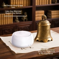 Appareil de thérapie sonore rechargeable en ABS personnalisé Three Sheep, portable, tactile, pour la méditation, cadeau pour la maison, le bureau, les voyages et le sommeil