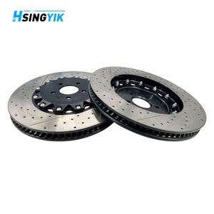 Disque de frein flottant avant Hsingyik pour <span class=keywords><strong>Audi</strong></span> <span class=keywords><strong>A6</strong></span> C7 A7 A8 D4 Allroad Avant Sportback S6 S7 S8 <span class=keywords><strong>Quattro</strong></span> - Product Image 6